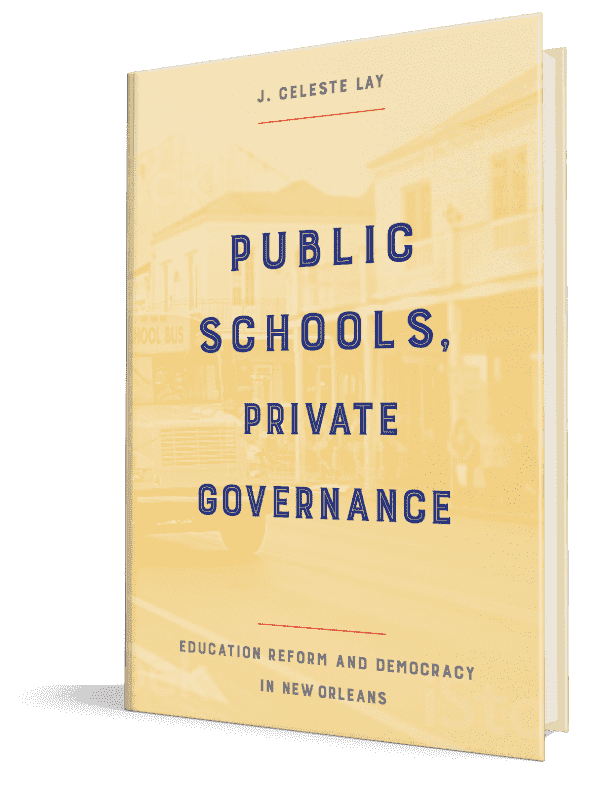Public Schools, Private Governance book cover